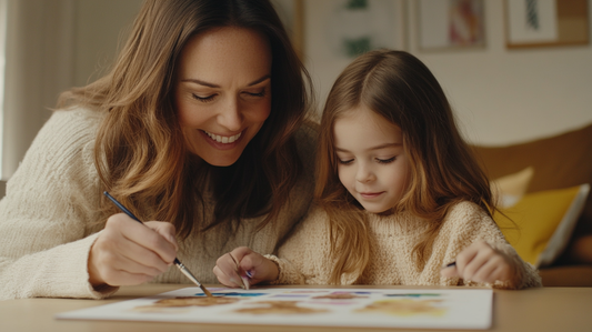 🎨 Maľovanie podľa čísel pre celú rodinu: Umelecká cesta spoločnými silami 👨👩👧👦
