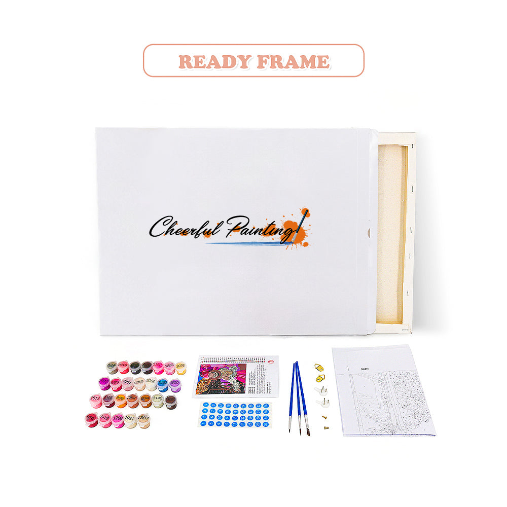 Maľovanie podľa čísel - Farebný balón