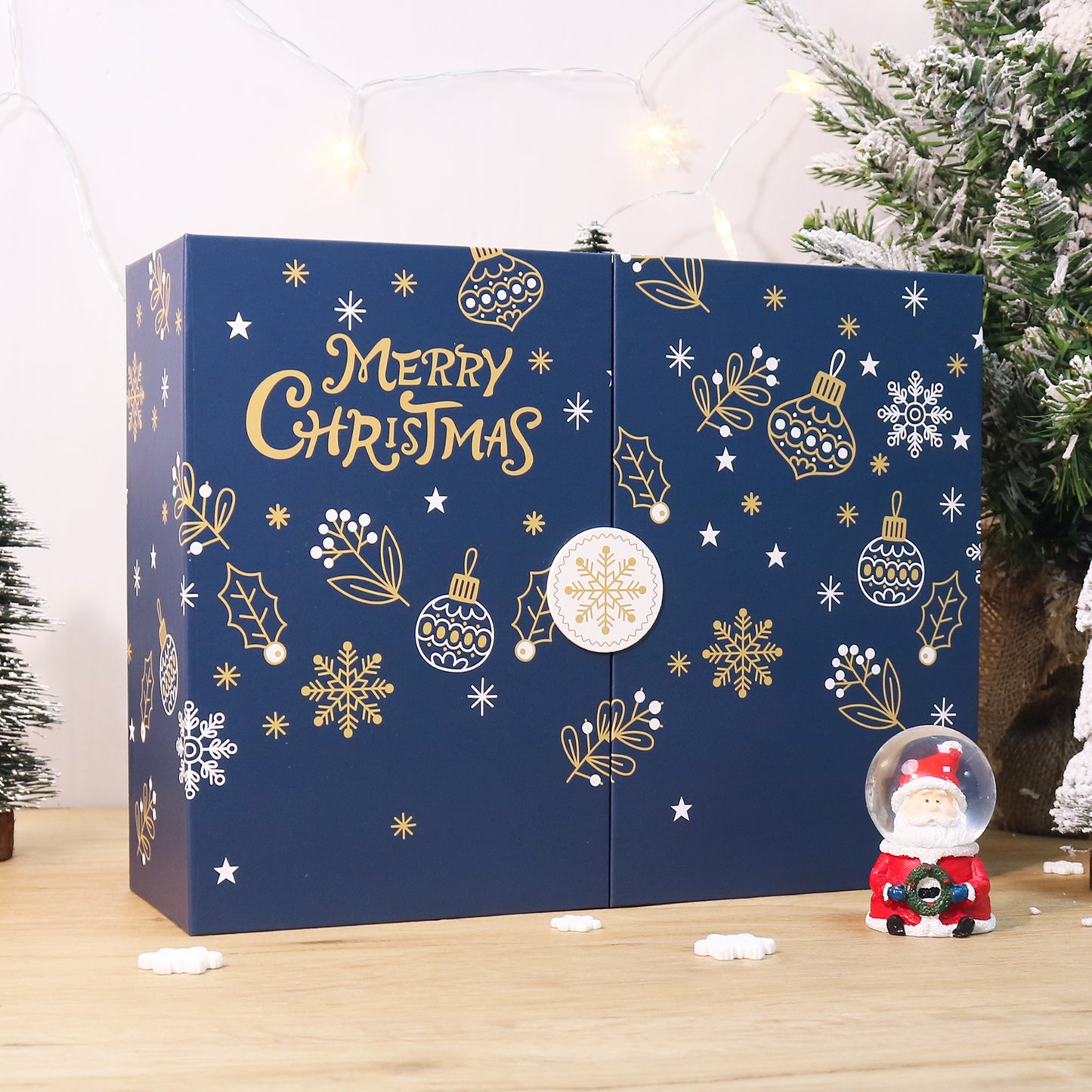 Kreatívna darčeková krabica Adventný kalendár I