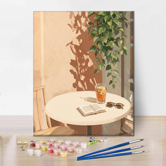 Pokojné kúty - Maľovanie podľa čísel