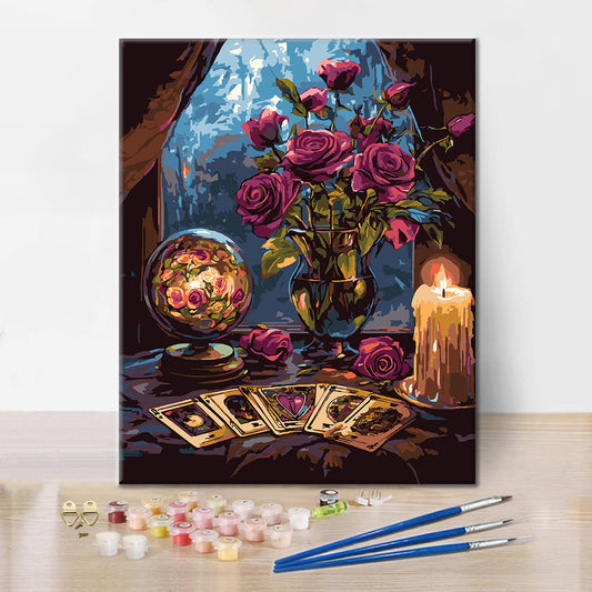 Výklad tarotových kariet - Maľovanie podľa čísel