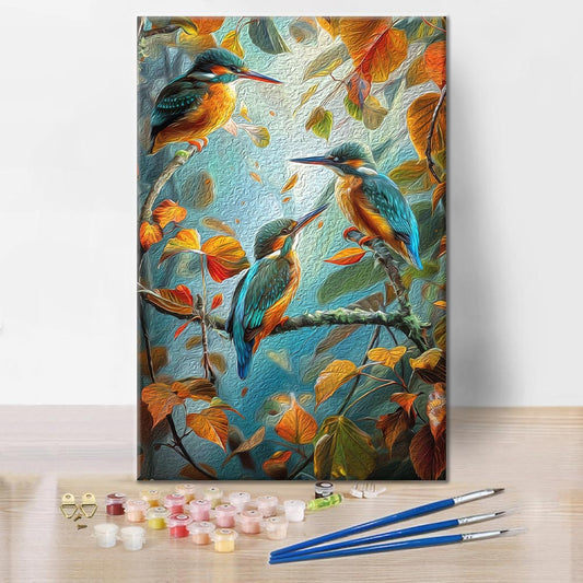 Maľovanie podľa čísel - Tanec s prírodou