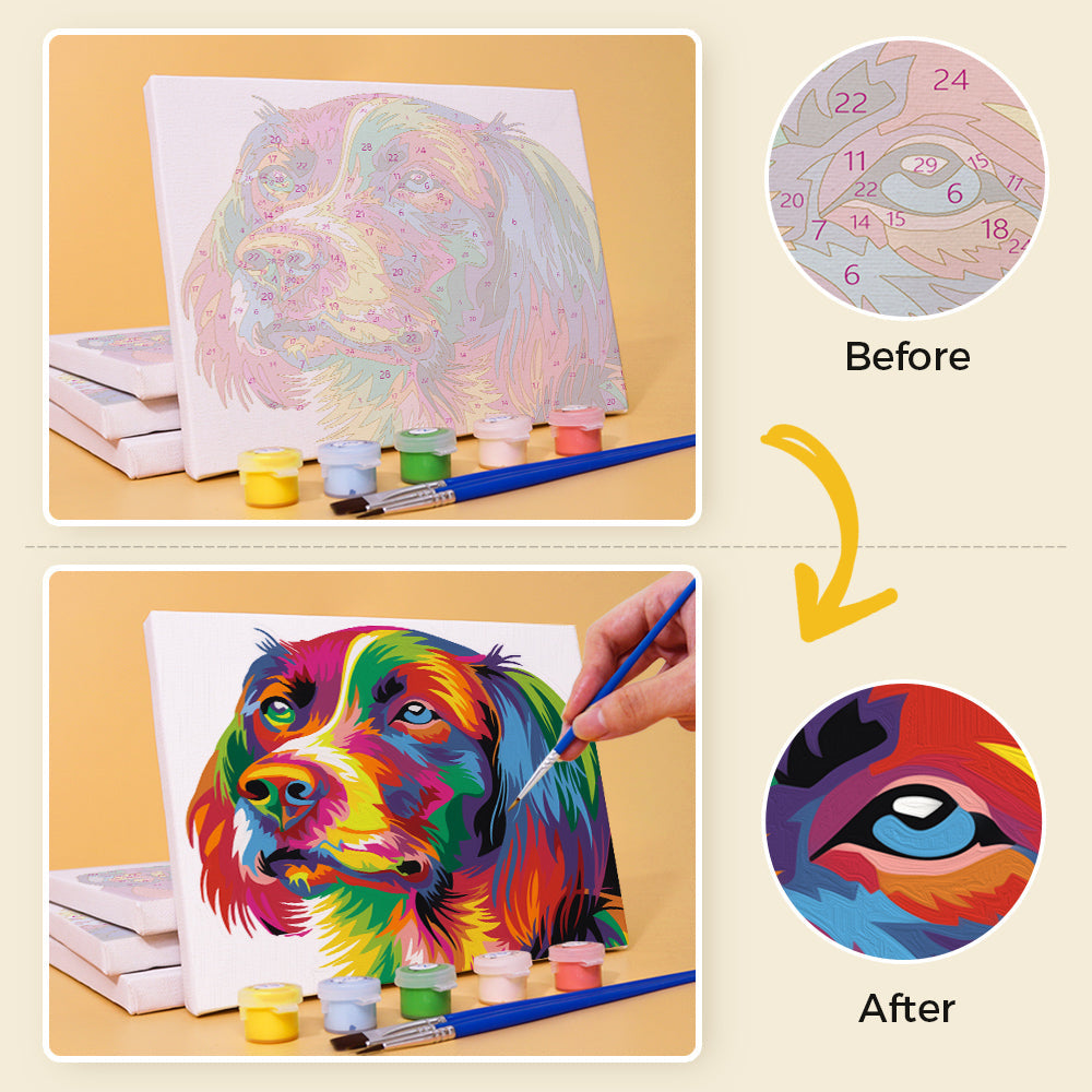 Farebné zvieratká (sada 6 kusov)