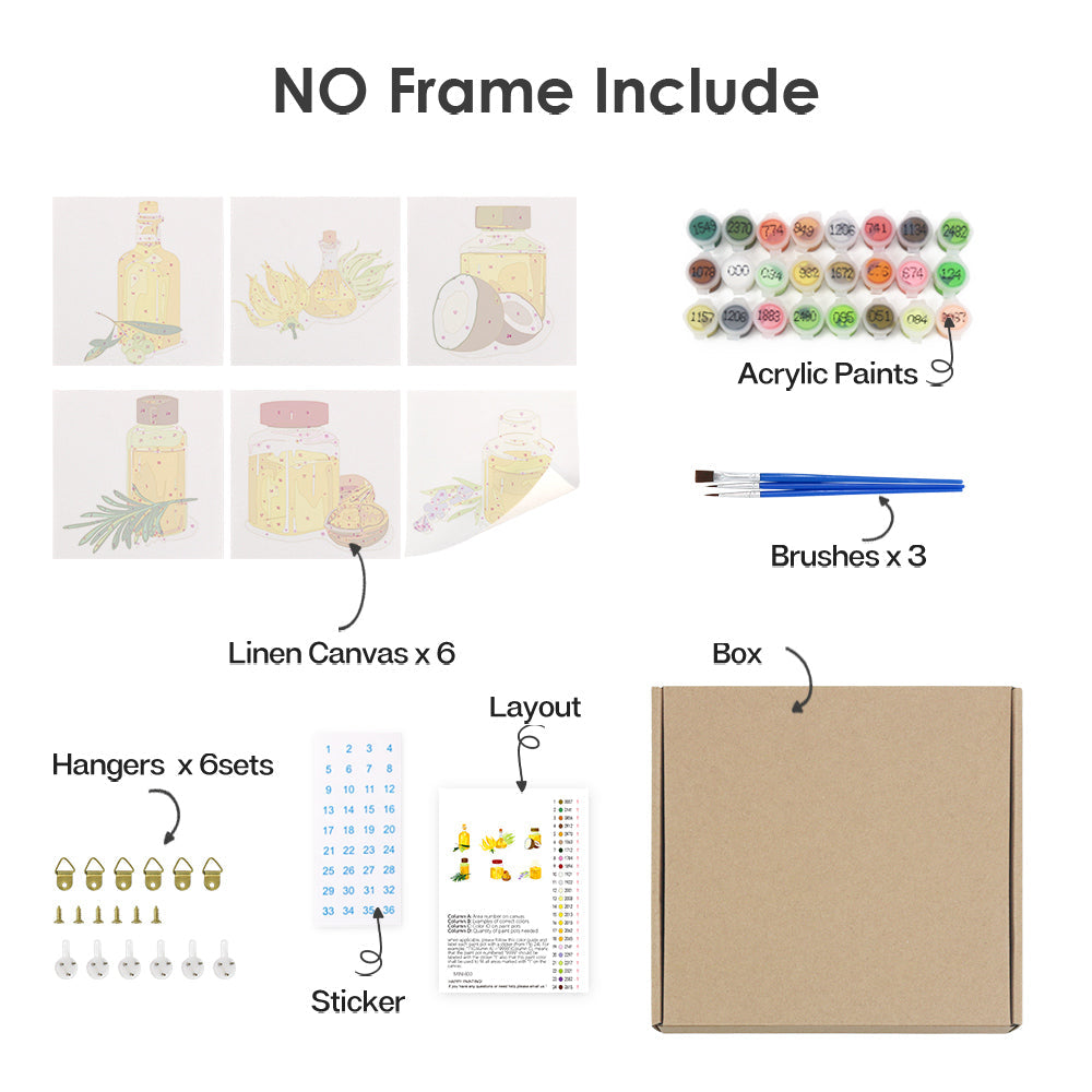 Letný nektár (sada 6 kusov)