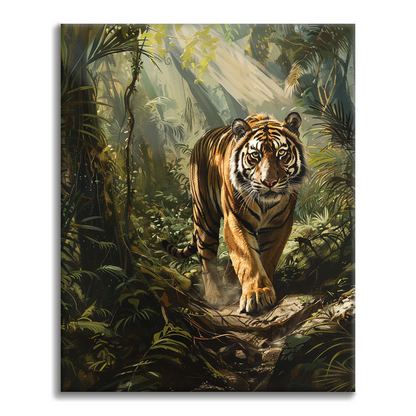 Maľovanie podľa čísel - Bengálsky tiger