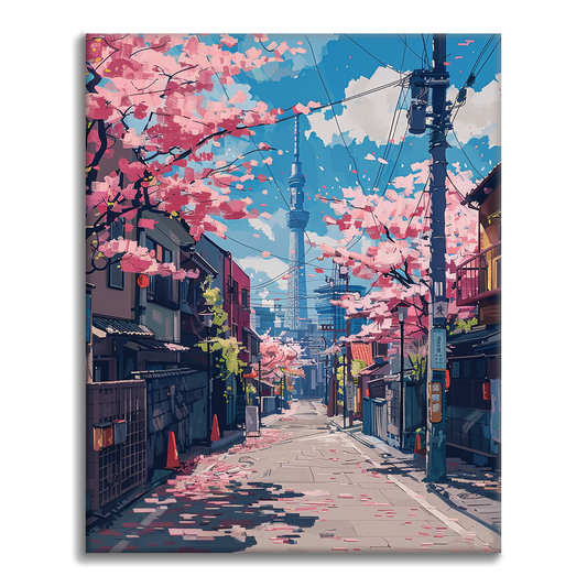 Maľovanie podľa čísel - Tokio