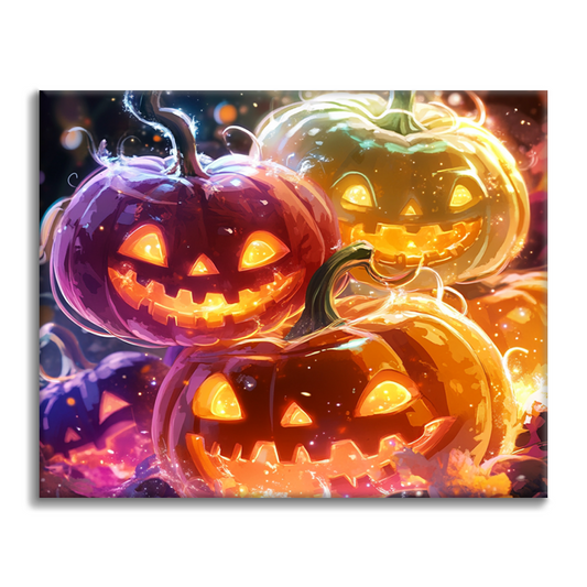 Maľovanie podľa čísel - Jack Lantern