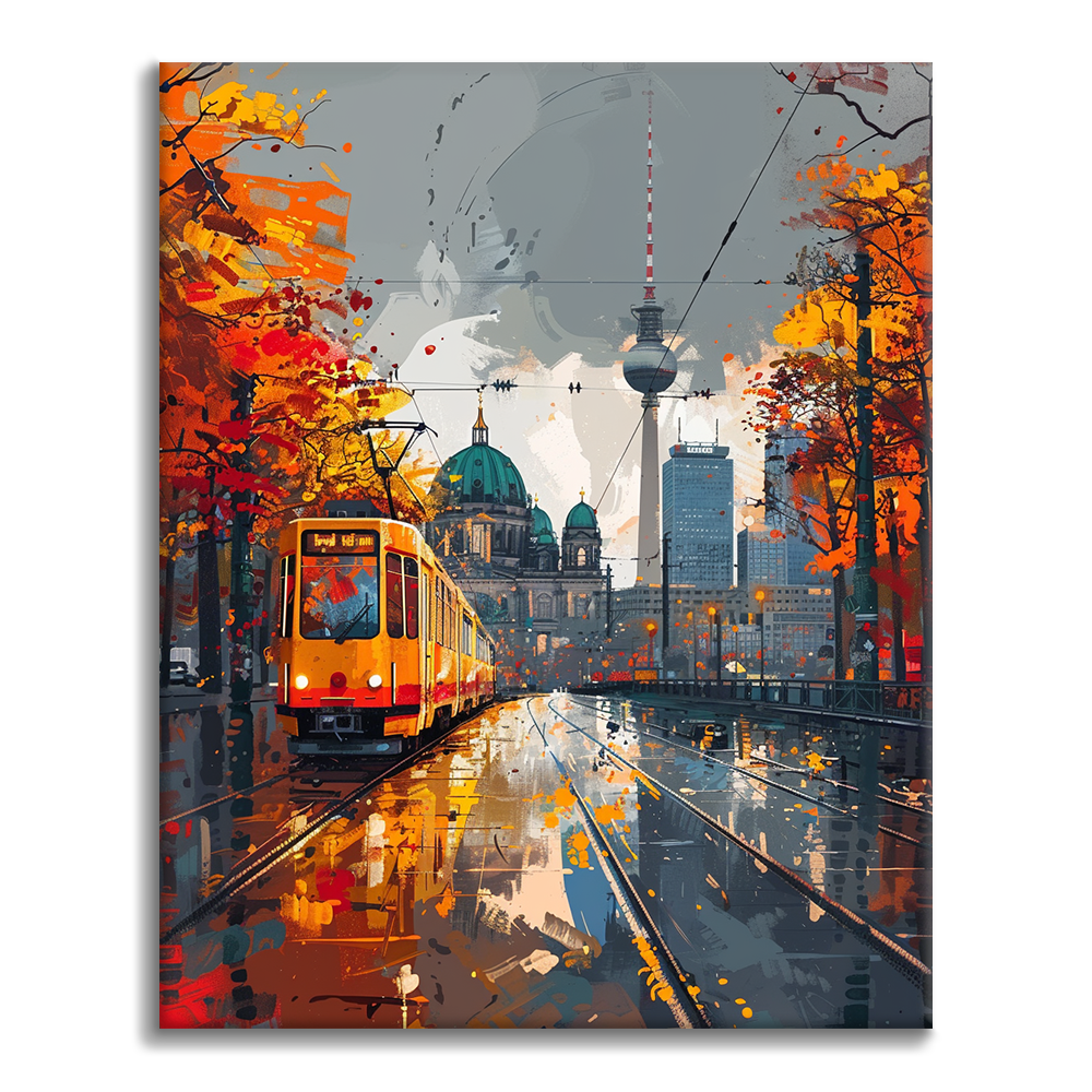 Maľovanie podľa čísel - Berlín