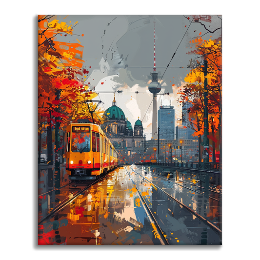 Maľovanie podľa čísel - Berlín