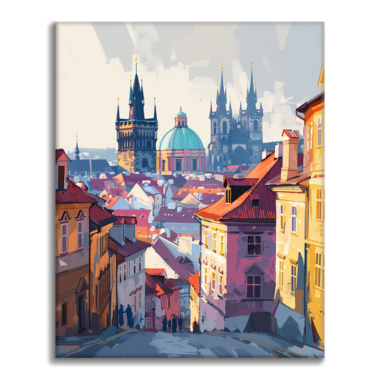 Maľovanie podľa čísel - Praha