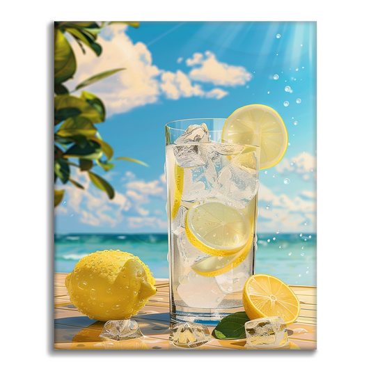 Maľovanie podľa čísel - Limonáda