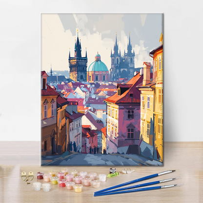 Maľovanie podľa čísel - Praha