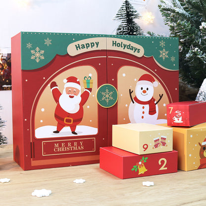 Kreatívna darčeková krabica Adventný kalendár IV