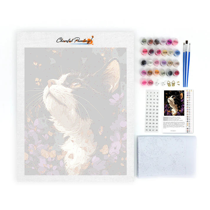 Maľovanie podľa čísel - Selkirk Rex
