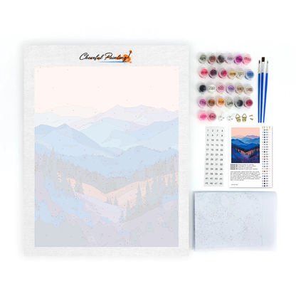 Maľovanie podľa čísel - Mystické horizonty