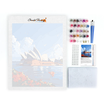 Maľovanie podľa čísel - Sydney