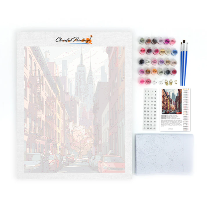 Maľovanie podľa čísel - New York