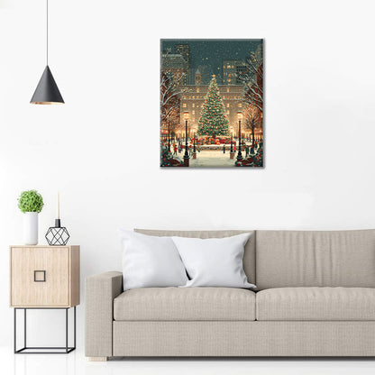 Vianočné námestie – Maľovanie podľa čísiel