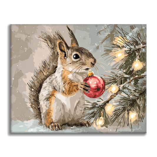 Sviatočný pomocník – Maľovanie podľa čísiel