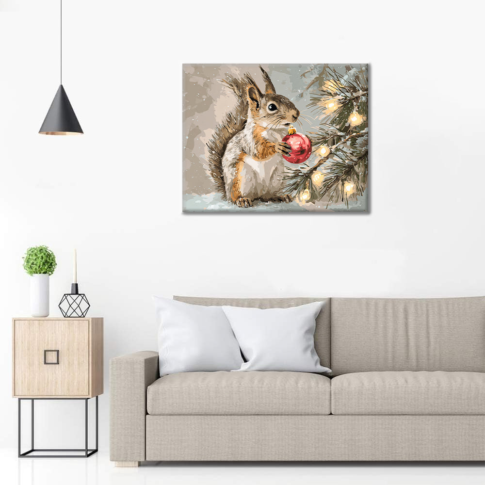 Sviatočný pomocník – Maľovanie podľa čísiel