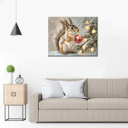 Sviatočný pomocník – Maľovanie podľa čísiel