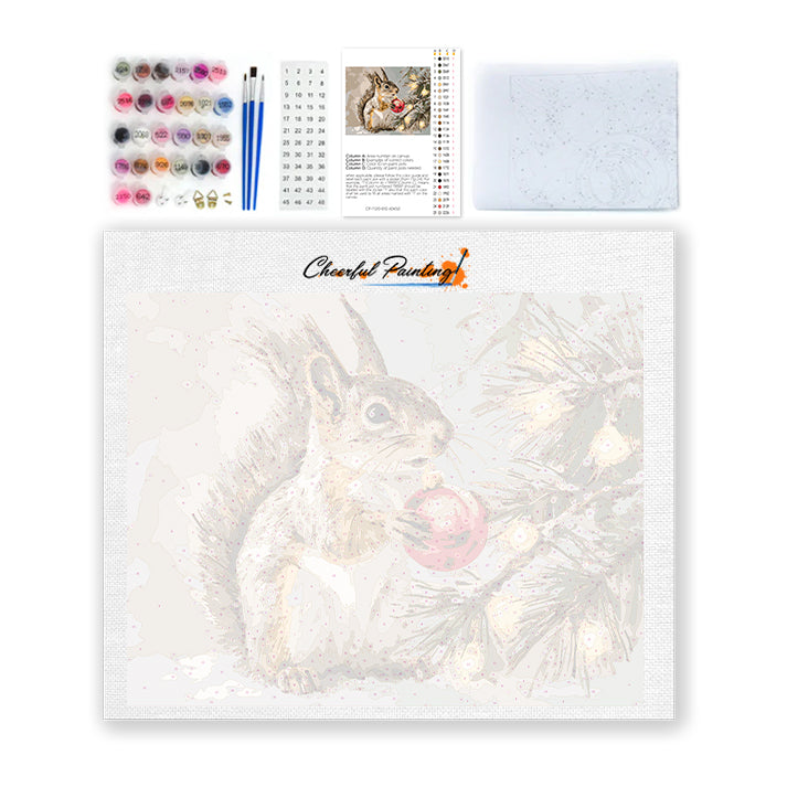 Sviatočný pomocník – Maľovanie podľa čísiel