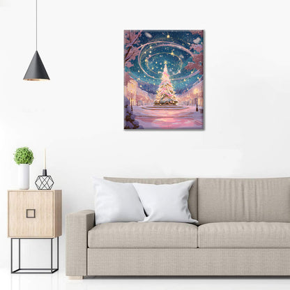 Magický vianočný stromček – Maľovanie podľa čísiel