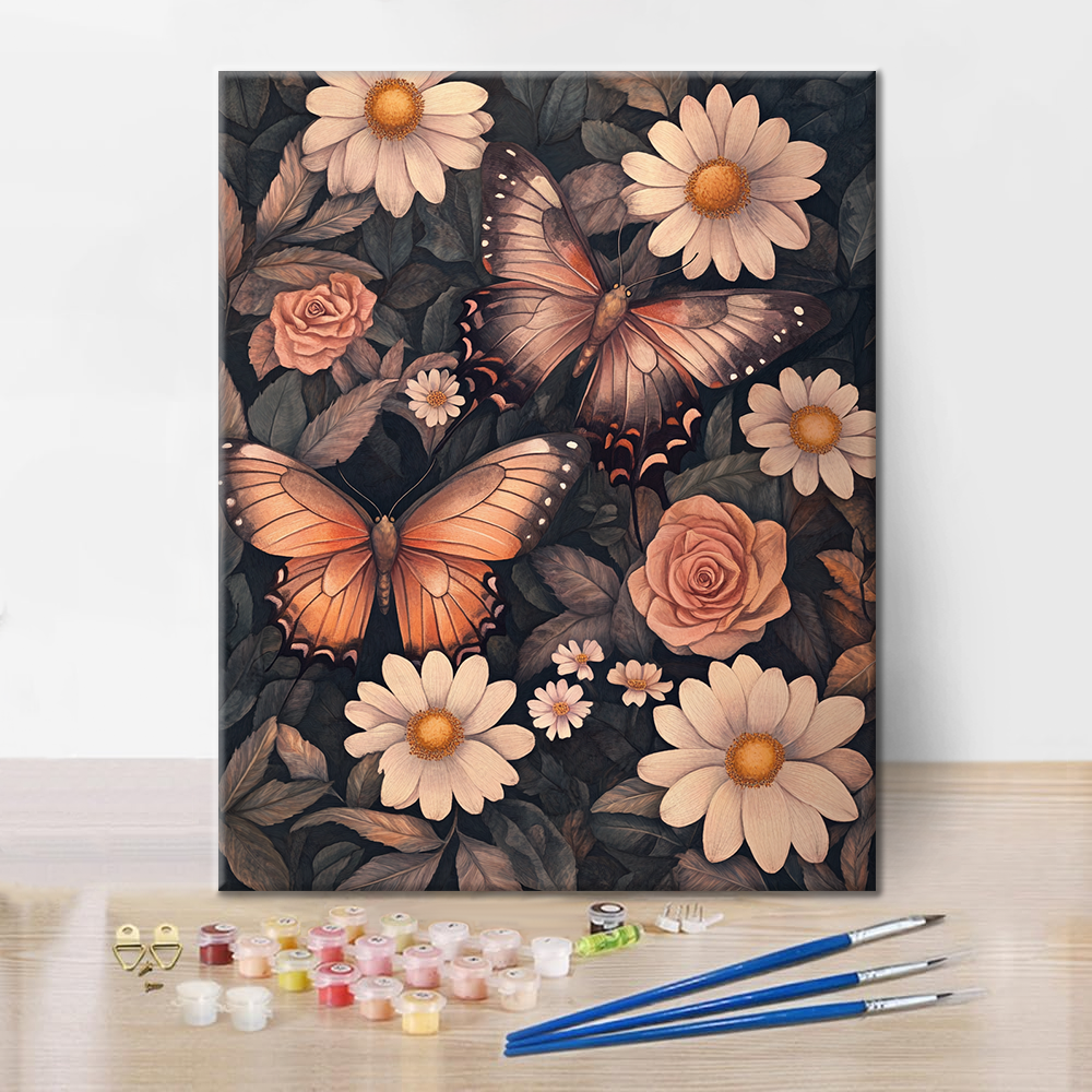 Maľovanie podľa čísel - Amber Bloom