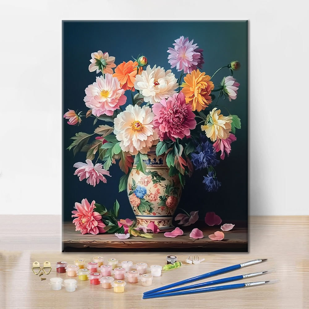 Maľovanie podľa čísel - Fiori Senza Tempo