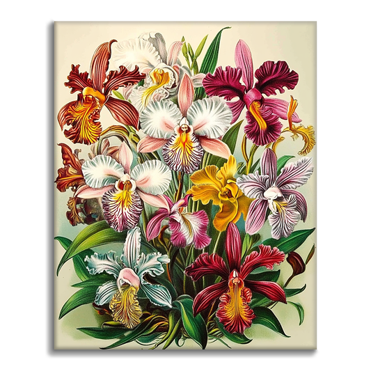 Maľovanie podľa čísel - Orchidee Regali