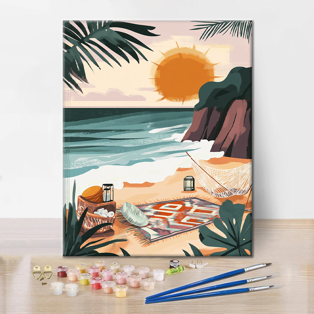 Maľovanie podľa čísel - Spiaggia Segreta