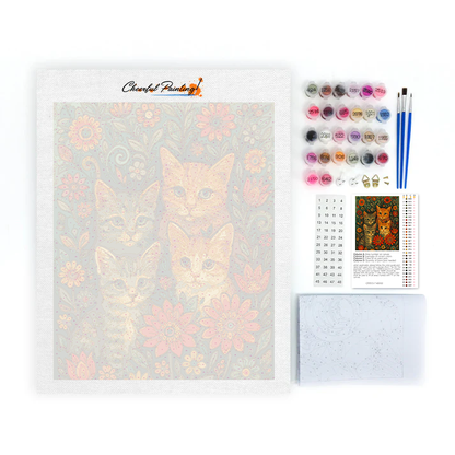 Maľovanie podľa čísel - Bohemian Cats