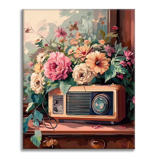 Maľovanie podľa čísel - Vintage melódia