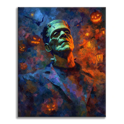Frankenstein - Maľovanie podľa čísel