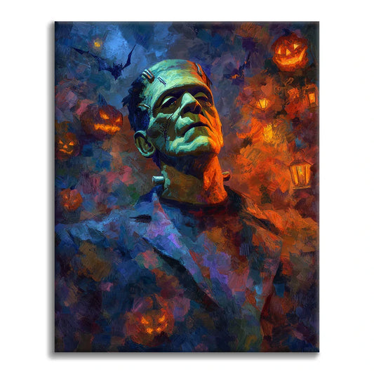 Frankenstein - Maľovanie podľa čísel