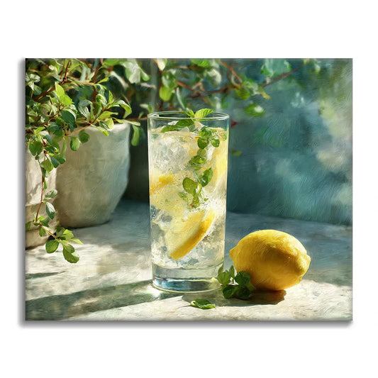 Limonáda - Maľovanie podľa čísel