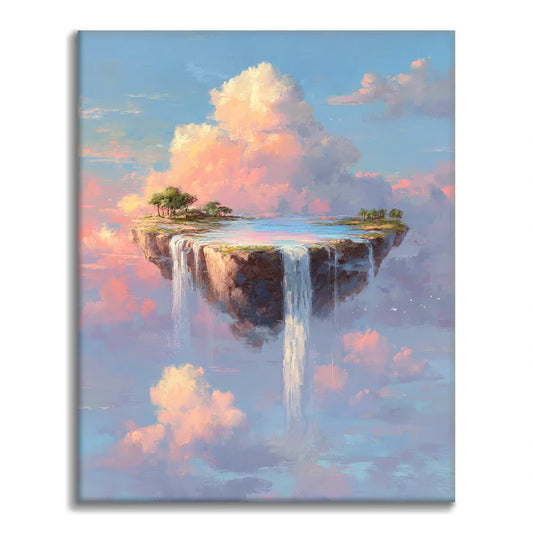Sky Island - Maľovanie podľa čísel