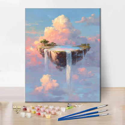 Sky Island - Maľovanie podľa čísel
