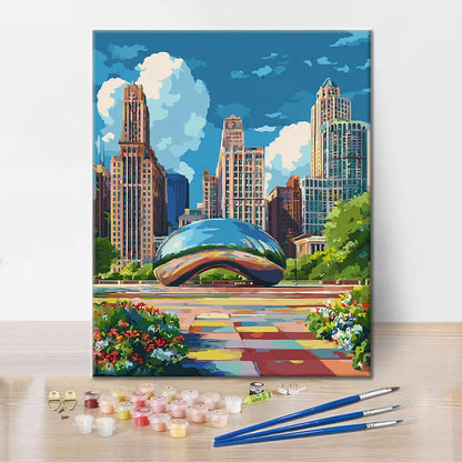 Chicago - Maľovanie podľa čísel