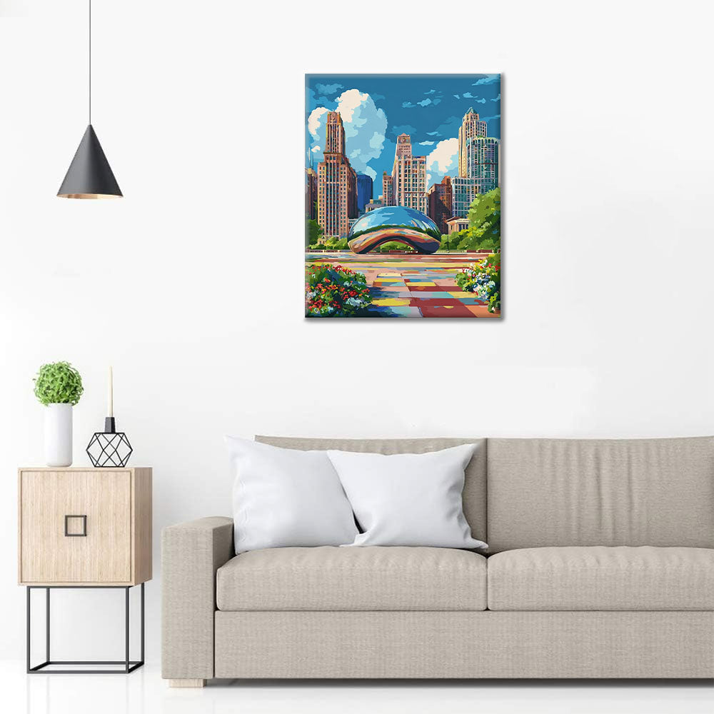 Chicago - Maľovanie podľa čísel