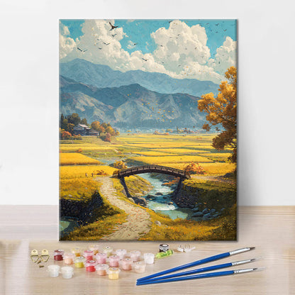 Zlatá úroda - Maľovanie podľa čísel