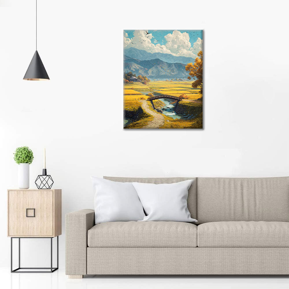 Zlatá úroda - Maľovanie podľa čísel