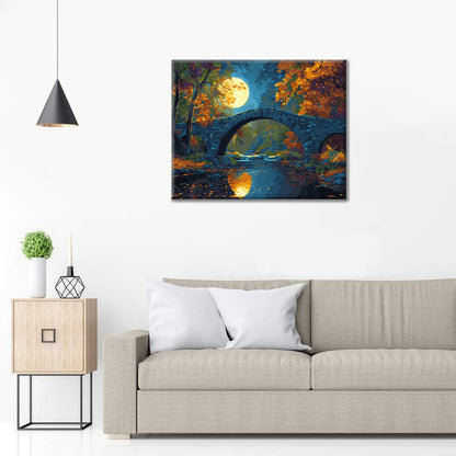 Mesačný most - Maľovanie podľa čísel