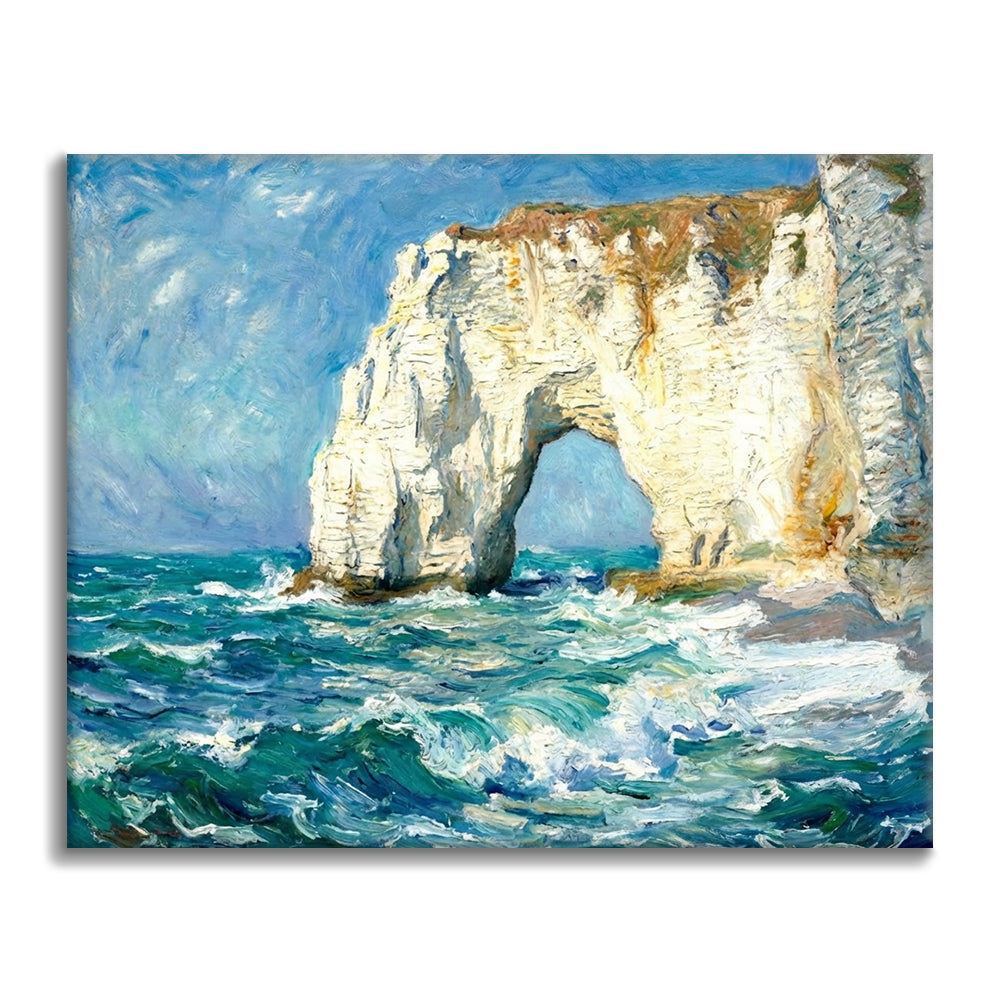 Útesy Étretat - Maľovanie podľa čísiel