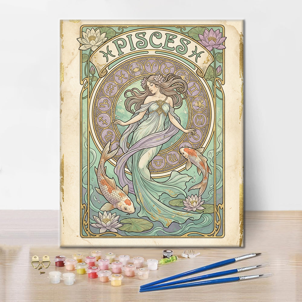 RYBY - Maľovanie podľa čísiel