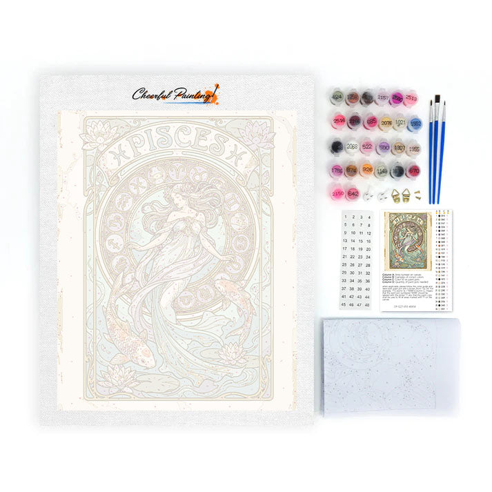 RYBY - Maľovanie podľa čísiel