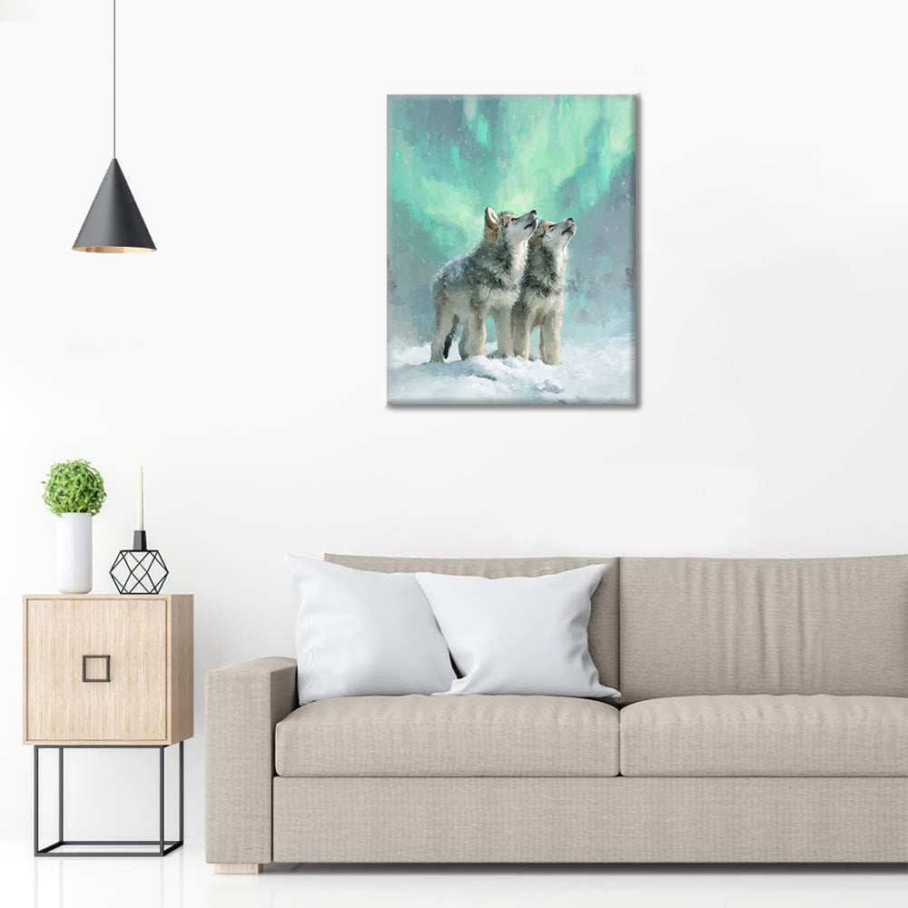 Vlci z Aurory - Maľovanie podľa čísiel