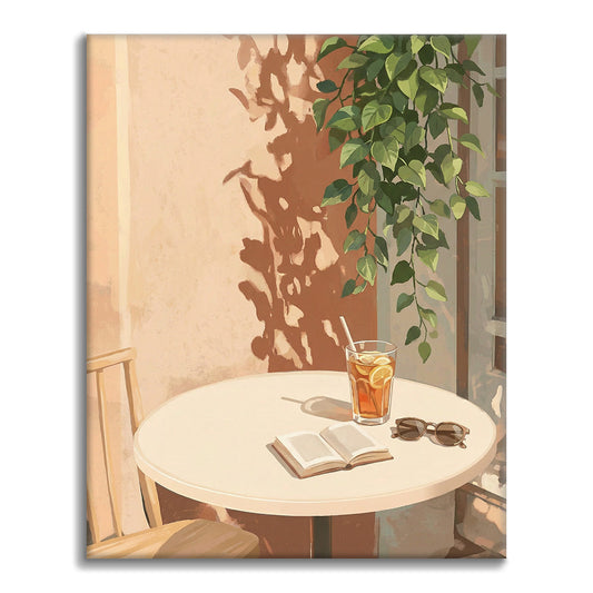 Pokojné kúty - Maľovanie podľa čísel