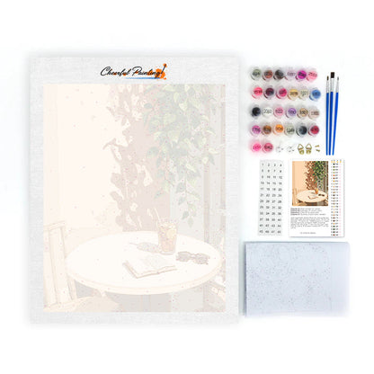 Pokojné kúty - Maľovanie podľa čísel