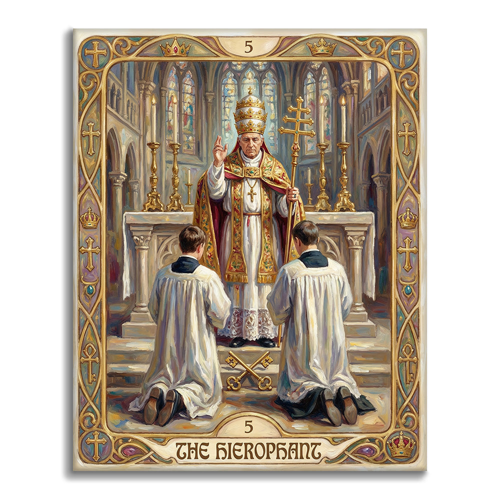 Hierofant - Maľovanie podľa čísel